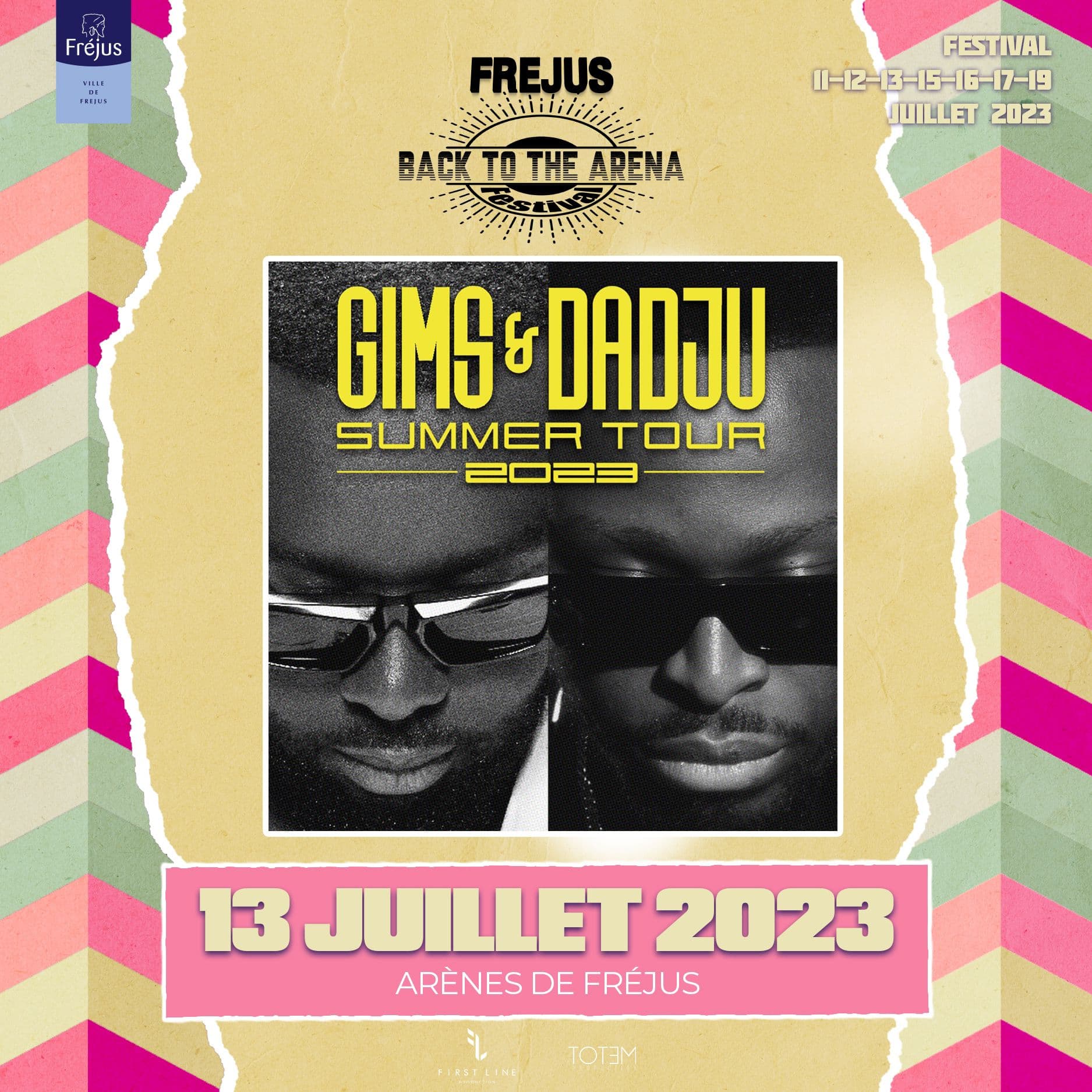 Affiche du spectacle GIMS & Dadju - Concert
