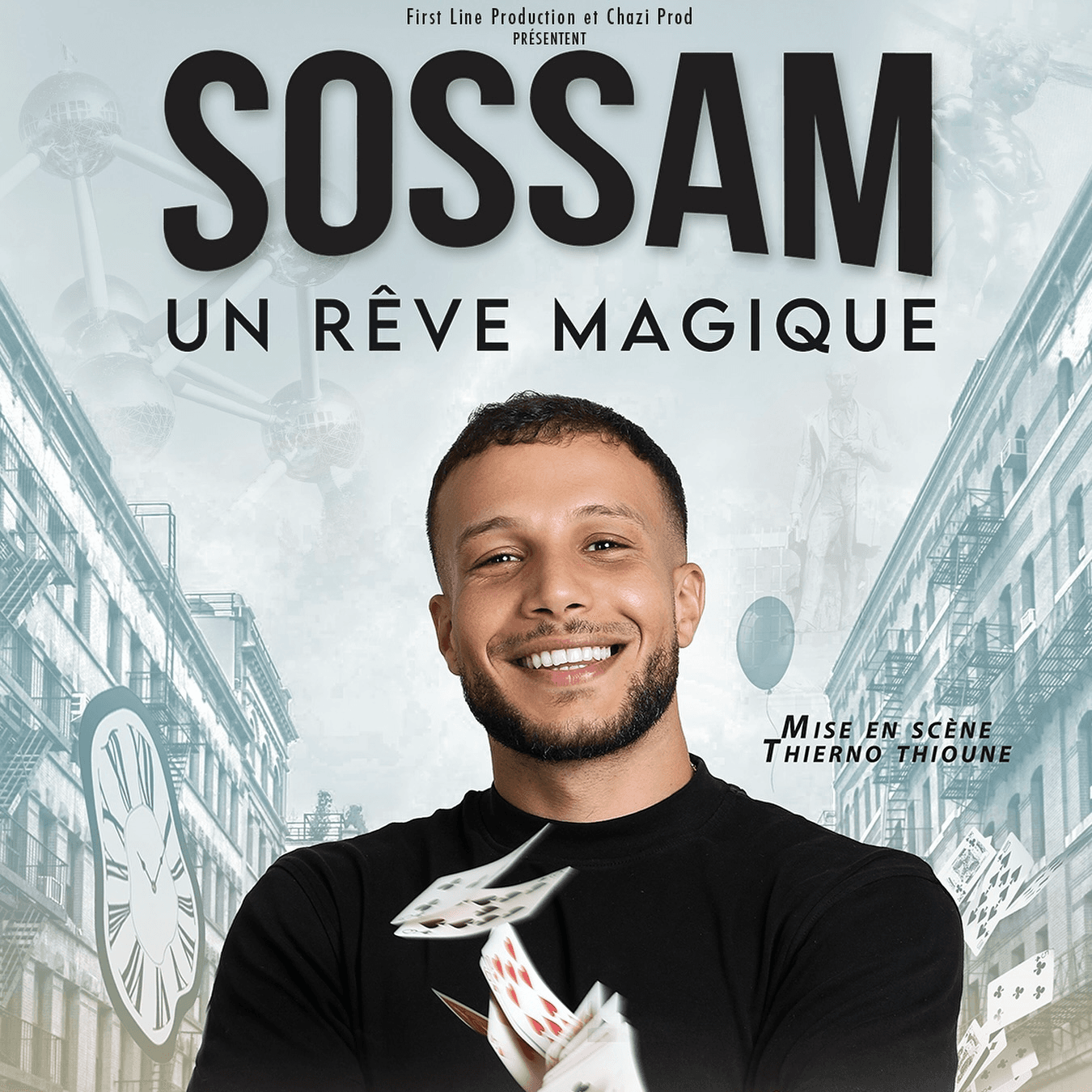 Affiche du spectacle SOSSAM Un rêve magique - One Man Show