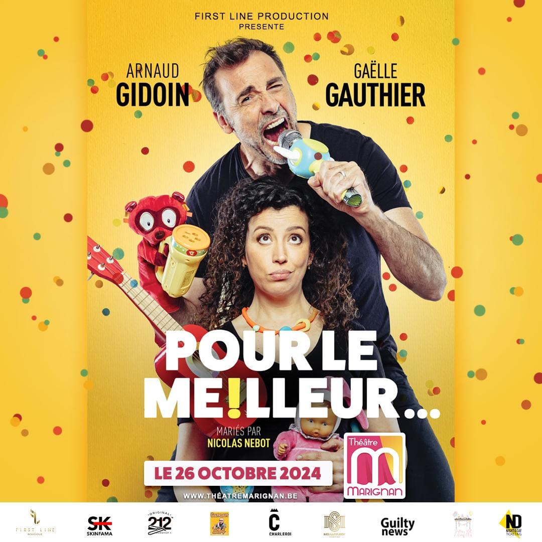 Affiche du spectacle Pour le meilleur... - Théâtre