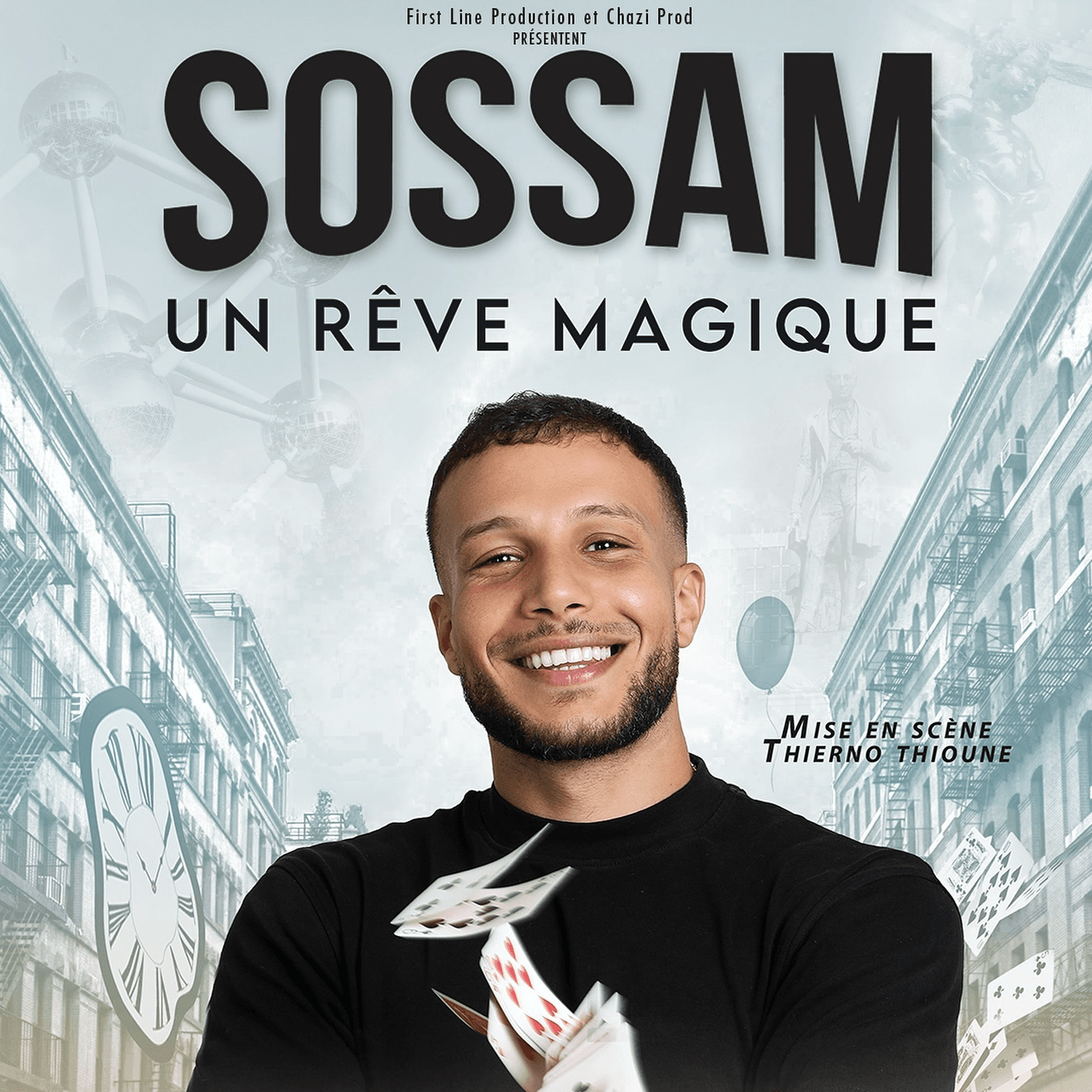 Affiche du spectacle SOSSAM Un rêve magique - One Man Show