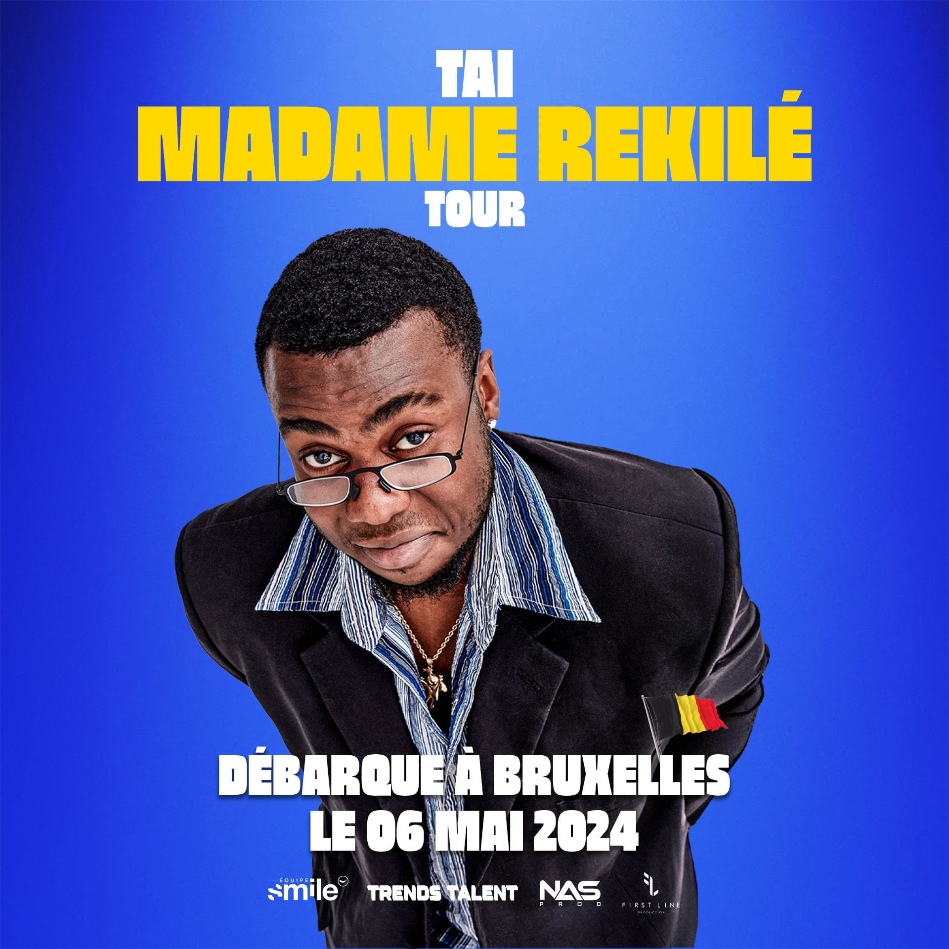 Affiche du spectacle TAI TL - MADAME REKILÉ - One Man Show