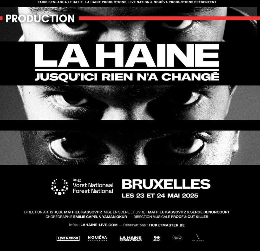 Affiche du spectacle LA HAINE - Comédie Musicale