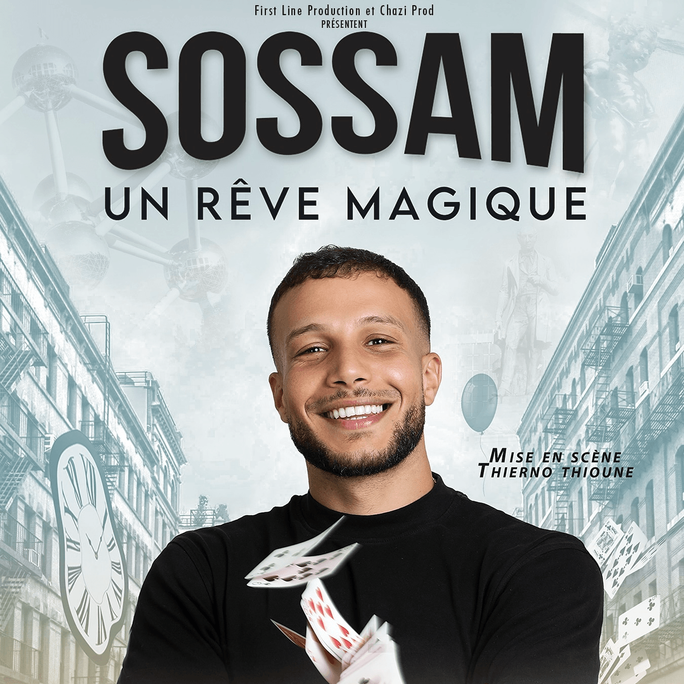 Affiche du spectacle SOSSAM Un rêve magique - One Man Show